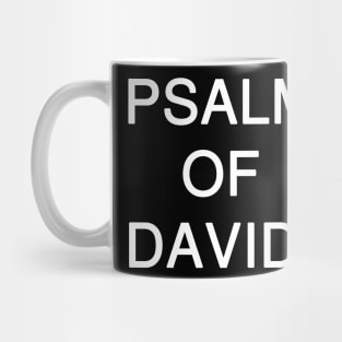 Psalm of David Text Mug